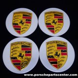 【PORSCHE】ポルシェマカン65mmカラークレストセンターキャップセット