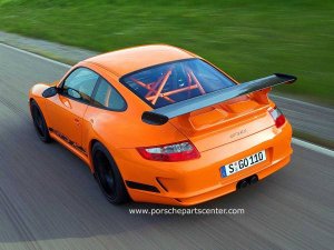 画像1: 【PORSCHE】ポルシェ997 GT3RSカーボンウイング本国仕様